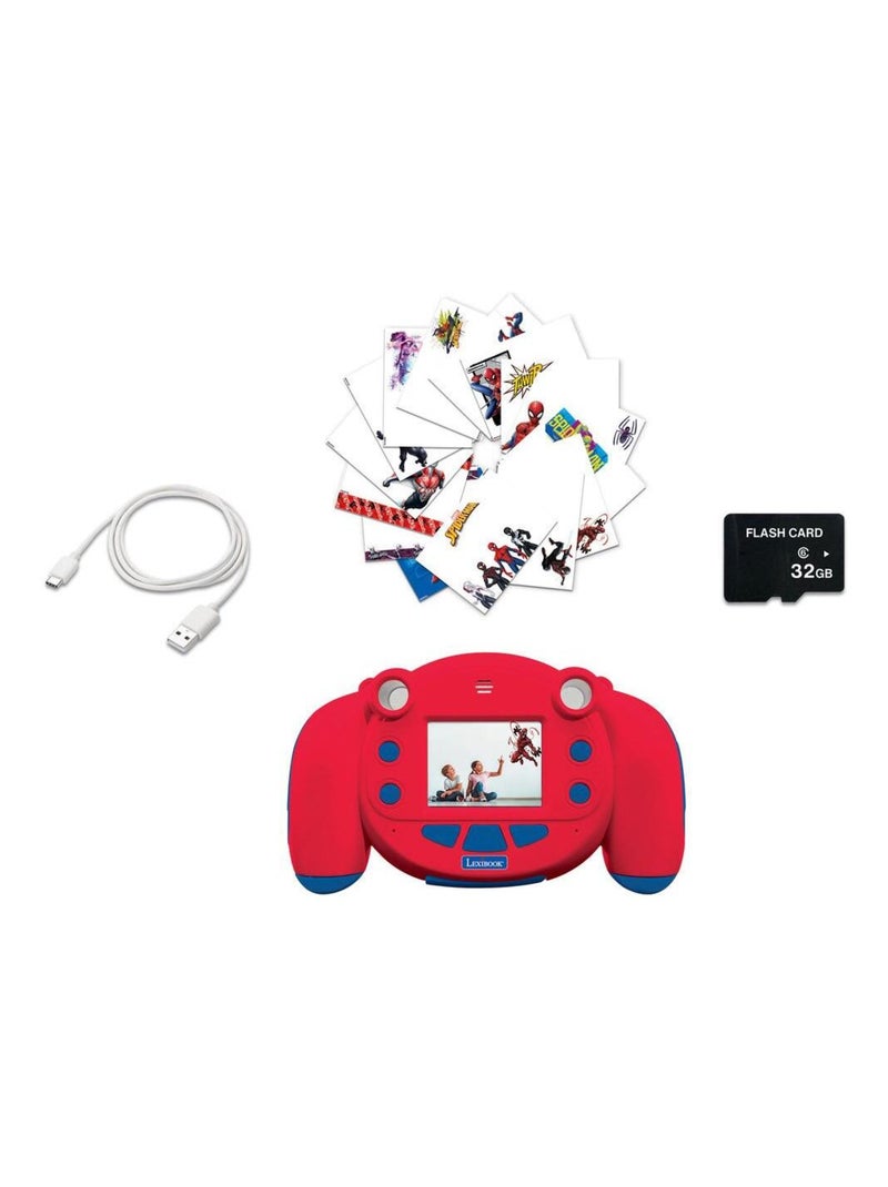 Telecamera digitale HD SpiderMan Starcam® con scheda SD Rosso - Kiabi