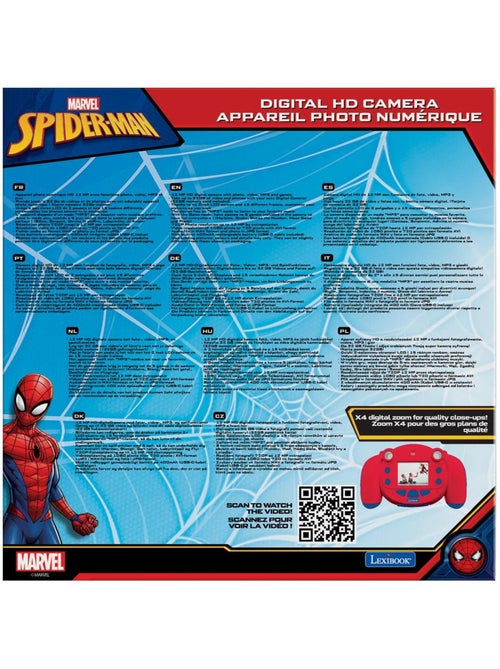 Telecamera digitale HD SpiderMan Starcam® con scheda SD - Kiabi