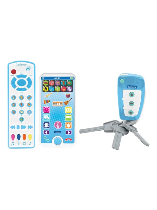 Telefono cellulare didattico, telecomando e portachiavi - Kiabi