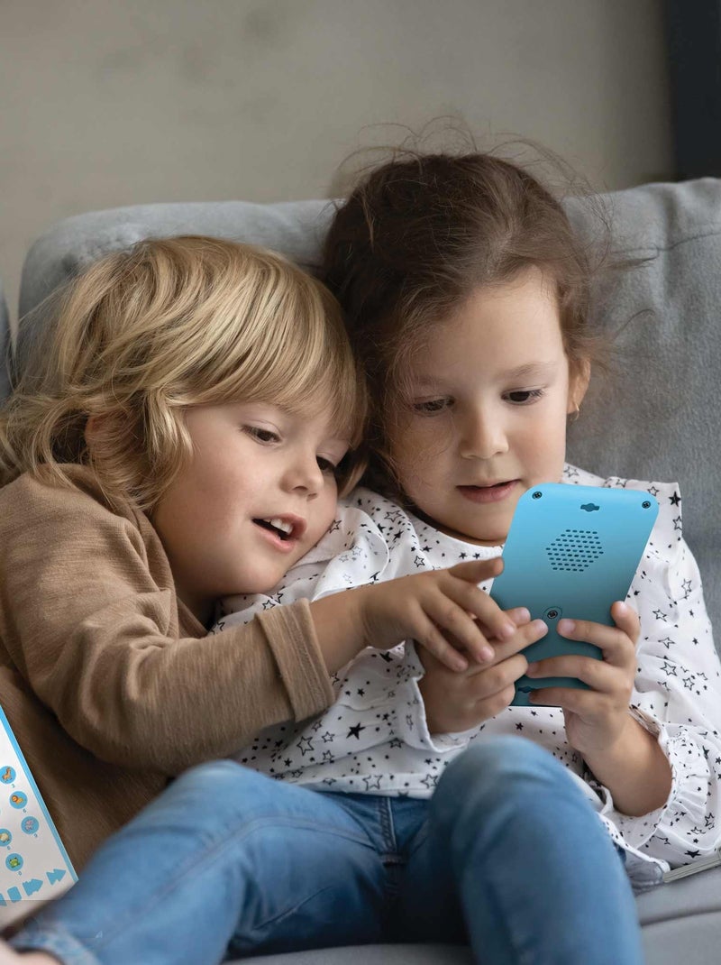 Telefono cellulare didattico, telecomando e portachiavi Blu - Kiabi