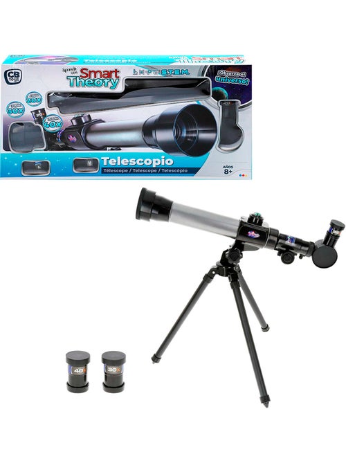 Telescopio giocattolo con ingrandimento 3x smart theory - Kiabi