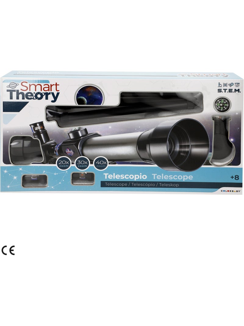 Telescopio giocattolo con ingrandimento 3x smart theory N/D - Kiabi