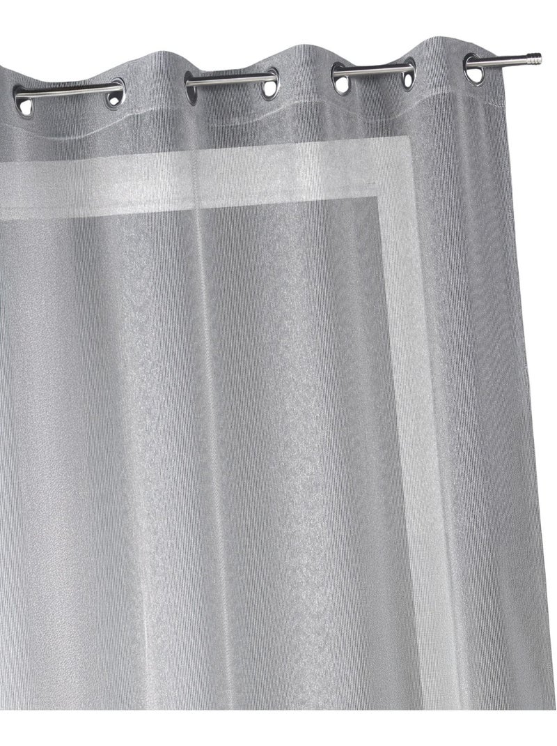 Teli di organza a tinta unita pronti per il montaggio Grigio chiaro - Kiabi