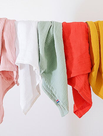 Teli in mussola di cotone biologico