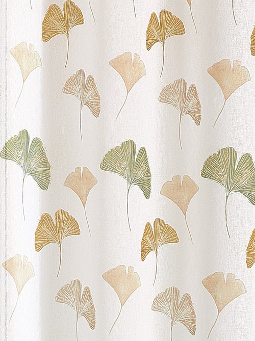 Teli leggeri stampati con motivo ginkgo - Kiabi