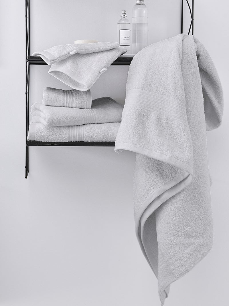Telo bagno 70 x 130 cm BIANCO - Kiabi
