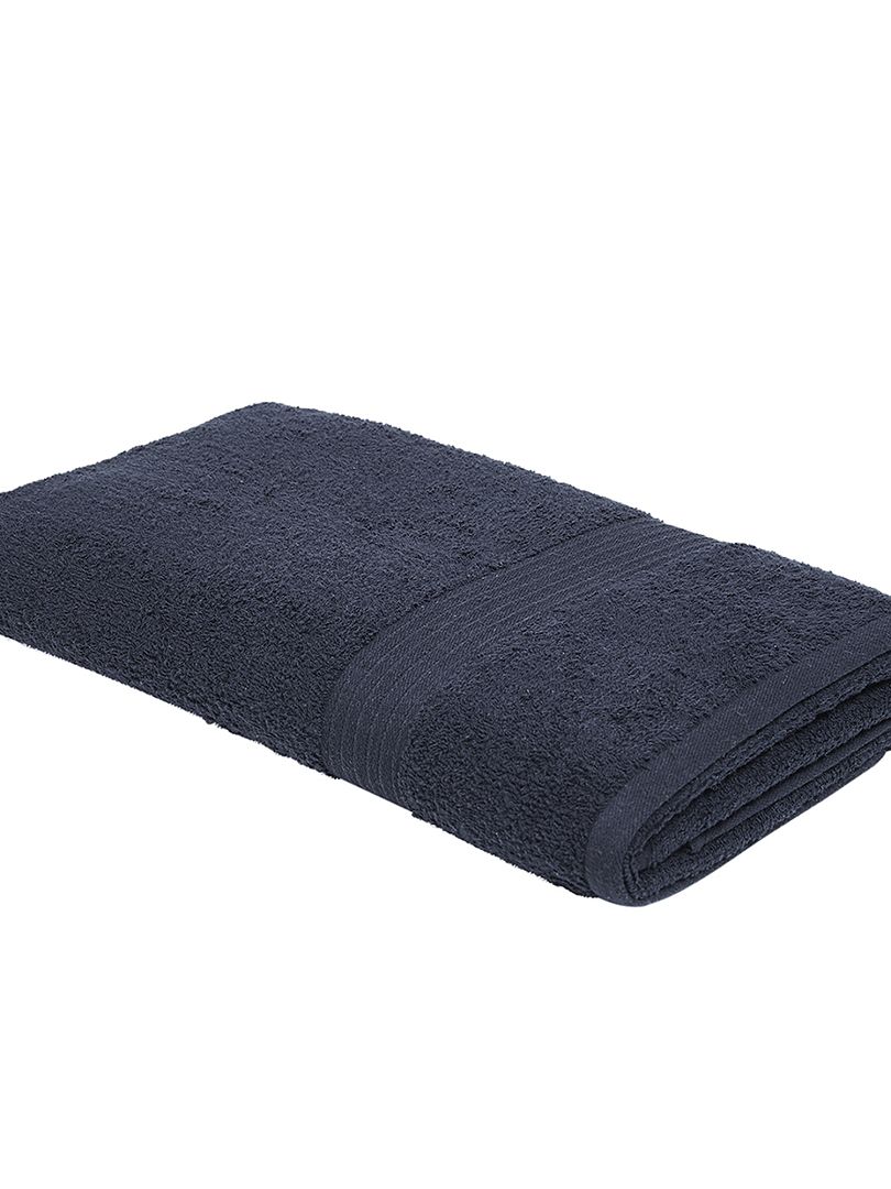 Telo bagno 70 x 130 cm blu navy - Kiabi