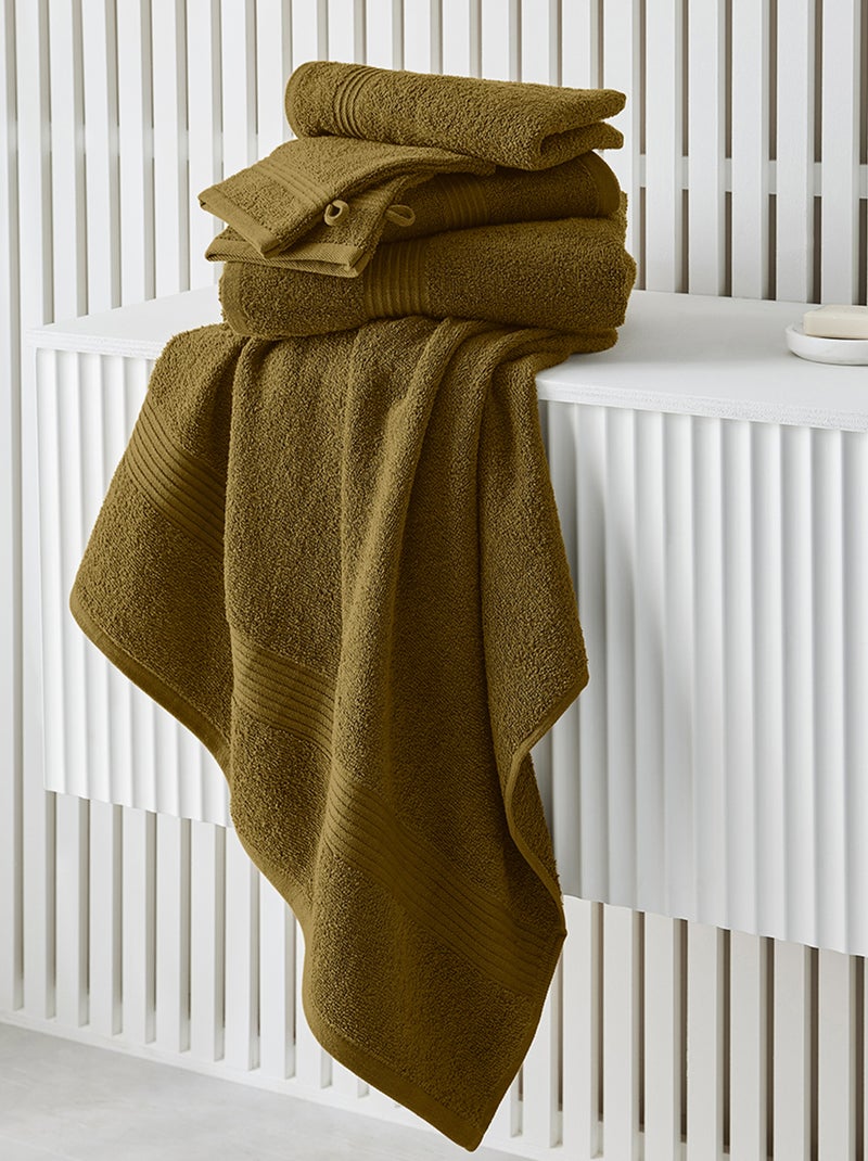 Telo bagno 70 x 130 cm bronzo - Kiabi