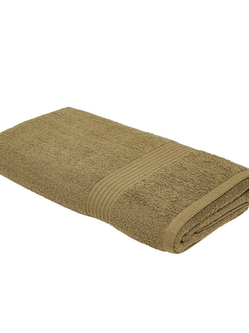Telo bagno 70 x 130 cm bronzo - Kiabi