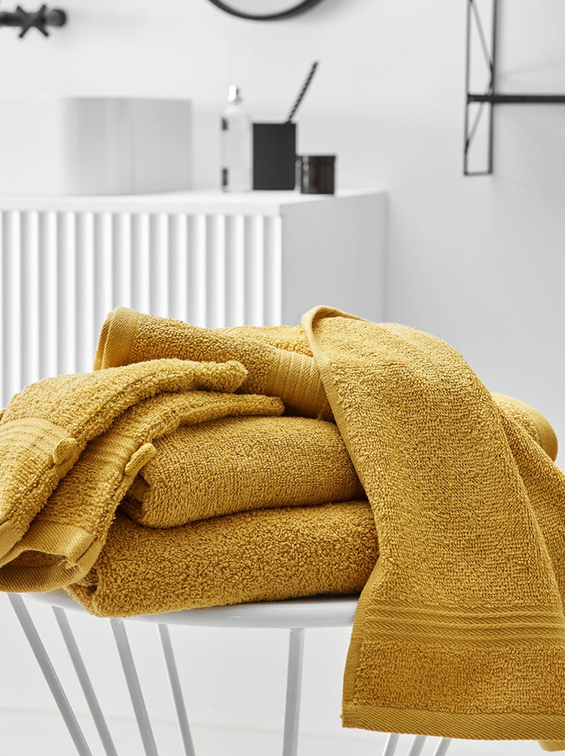 Telo bagno 70 x 130 cm GIALLO - Kiabi