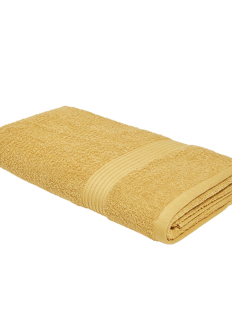 Telo bagno 70 x 130 cm GIALLO - Kiabi
