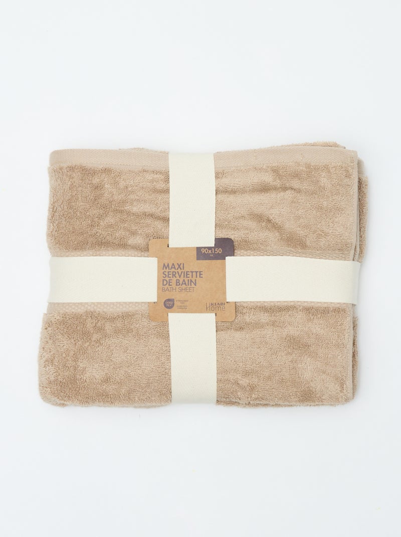 Telo da bagno (90x150 cm) - Kiabi Home Beige - Kiabi