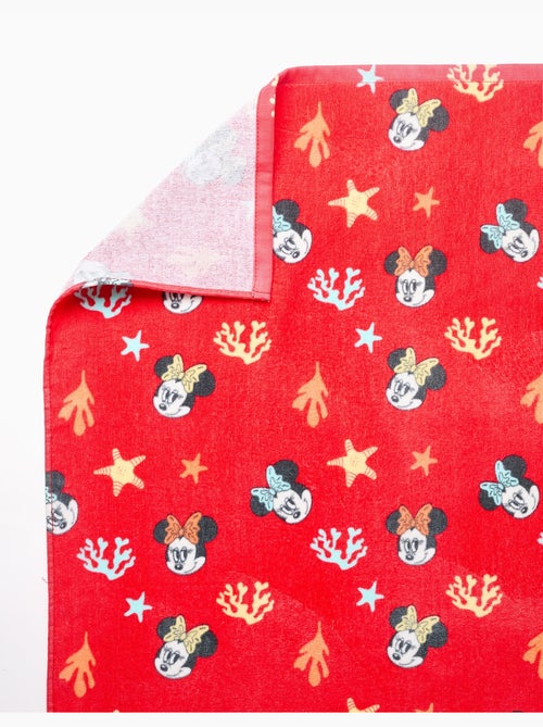 Telo da mare in cotone con motivo Minnie - Kiabi