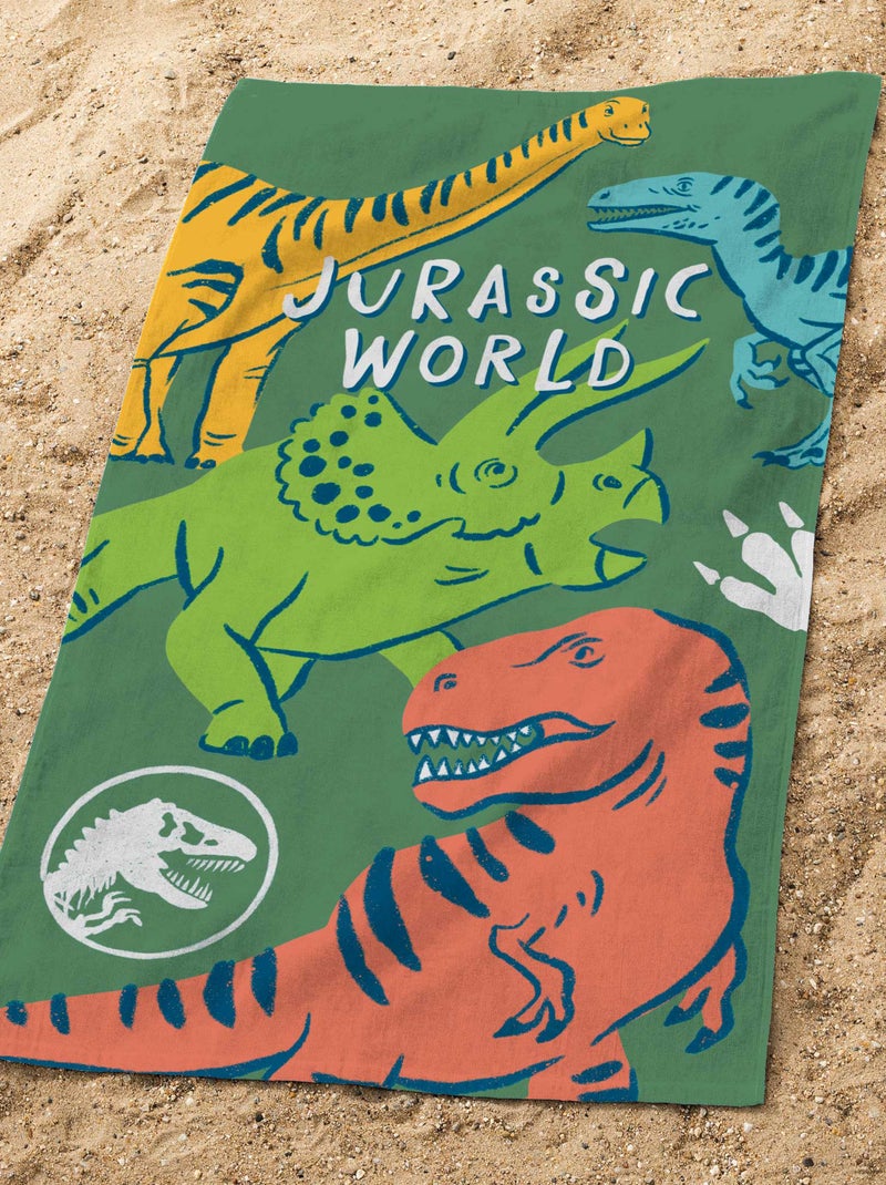 Telo da spiaggia 'Jurassic' Verde - Kiabi