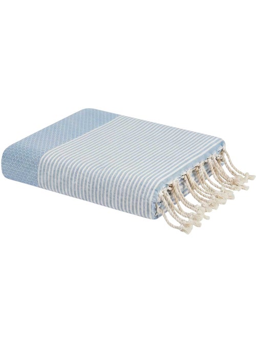 Telo fouta per bambini, asciugamano da spiaggia in cotone riciclato | Reva - Kiabi Telo fouta per bambini, asciugamano da spiaggia in cotone riciclato | Reva - Kiabi
