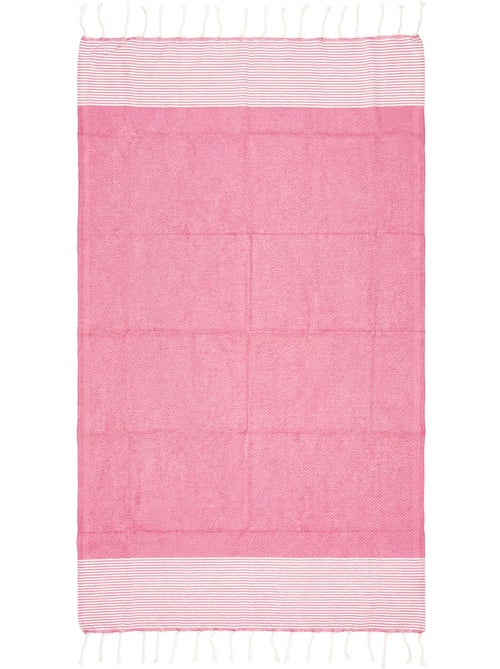 Telo fouta per bambini, asciugamano da spiaggia in cotone riciclato | Reva - Kiabi Telo fouta per bambini, asciugamano da spiaggia in cotone riciclato | Reva - Kiabi