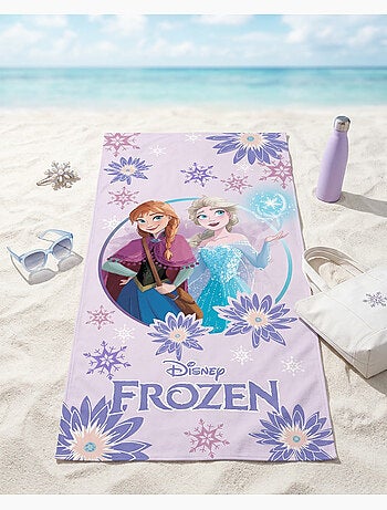 Telo Mare Bambina Frozen Disney 70x140 cm 100% Cotone