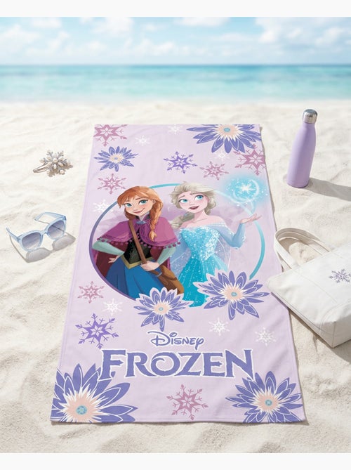 Telo Mare Bambina Frozen Disney 70x140 cm 100% Cotone - Kiabi Telo Mare Bambina Frozen Disney 70x140 cm 100% Cotone - Kiabi