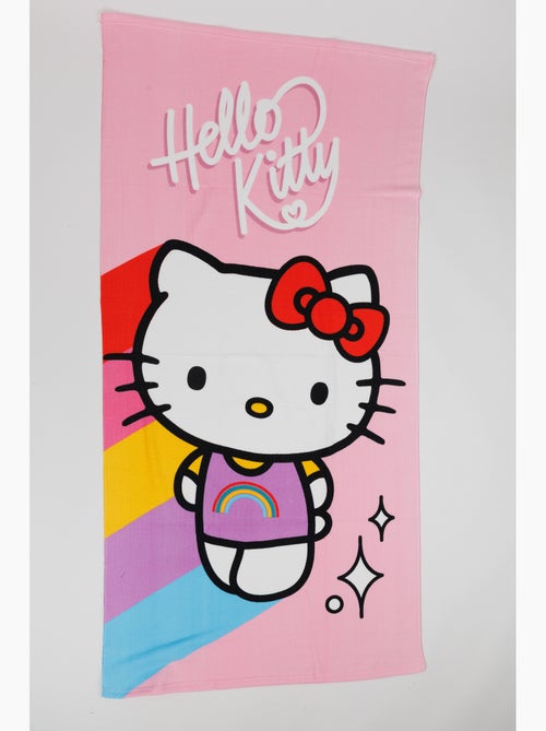 Telo Mare Bambina Hello Kitty Sanrio 70x140 cm 100% Poliestere - Kiabi