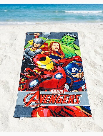 Telo Mare Bambino Avengers Marvel 70x140 cm 100% Poliestere