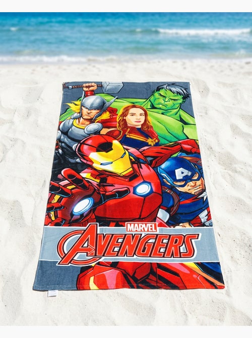 Telo Mare Bambino Avengers Marvel 70x140 cm 100% Poliestere - Kiabi
