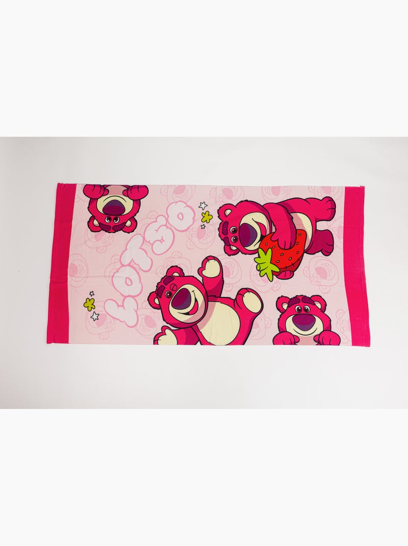 Telo Mare Bambino Lotso Disney Pixar Toy Story 70x140 cm 100% Poliestere Beige/Rosa - Kiabi