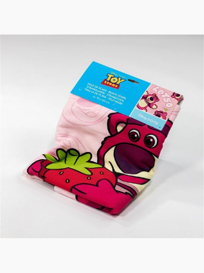Telo Mare Bambino Lotso Disney Pixar Toy Story 70x140 cm 100% Poliestere Beige/Rosa - Kiabi