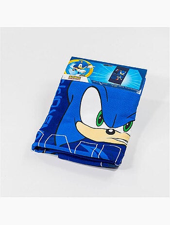 Telo Mare Bambino Sonic the Hedgehog 70x140 cm 100% Poliestere
