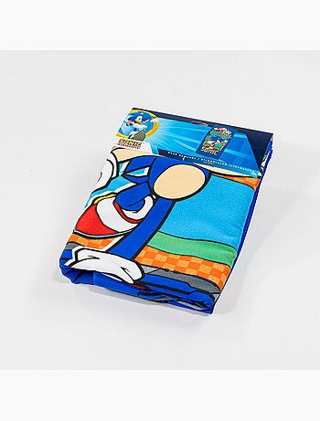 Telo Mare Bambino Team Sonic 70x140 cm 100% Poliestere