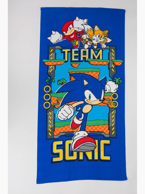 Telo Mare Bambino Team Sonic 70x140 cm 100% Poliestere - Kiabi