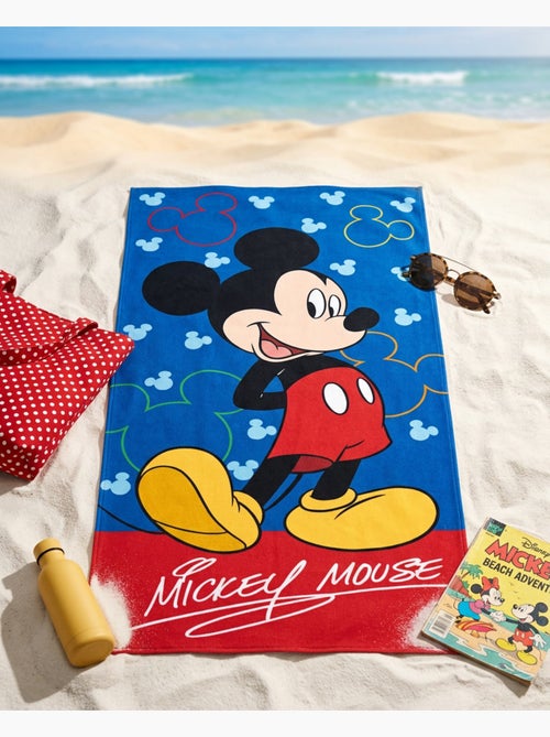Telo Mare Bambino Topolino Disney 70x140 cm 100% Cotone - Kiabi Telo Mare Bambino Topolino Disney 70x140 cm 100% Cotone - Kiabi