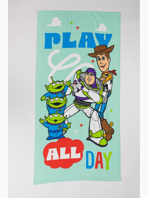 Telo Mare Bambino Toy Story Disney Pixar 70x140 cm 100% Poliestere - Kiabi Telo Mare Bambino Toy Story Disney Pixar 70x140 cm 100% Poliestere - Kiabi