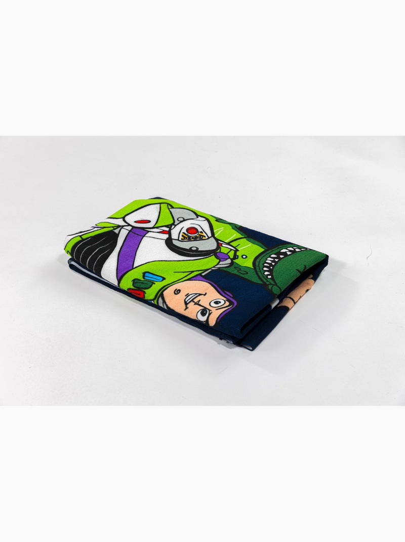 Telo Mare Bambino Toy Story Disney Pixar 70x140 cm 100% Poliestere Nero Blu - Kiabi
