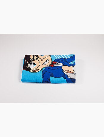 Telo Mare Detective Conan 70x140 cm 100% Poliestere | Conan Skateboard Blu