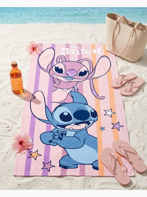 Telo Mare Disney Stitch 70x140 cm 100% Poliestere - Kiabi Telo Mare Disney Stitch 70x140 cm 100% Poliestere - Kiabi