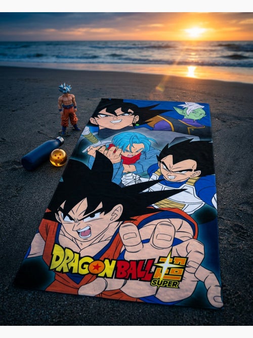 Telo Mare Dragon Ball Super 70x140 cm 100% Poliestere - Kiabi
