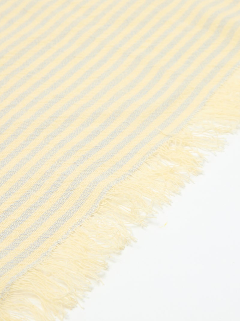 Telo mare Fouta Giallo - Kiabi