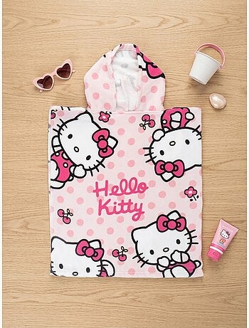 Telo mare in cotone 115 x 50 cm hello kitty sanrio