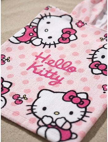 Telo mare in cotone 115 x 50 cm hello kitty sanrio