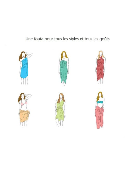 Telo mare in Cotone PROMO LINGE - Kiabi