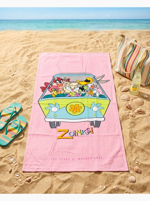 Telo Mare Looney Tunes Warner Bros. 100 anni 70x140cm – Edizione Collezione – 100% Cotone - Kiabi Telo Mare Looney Tunes Warner Bros. 100 anni 70x140cm – Edizione Collezione – 100% Cotone - Kiabi