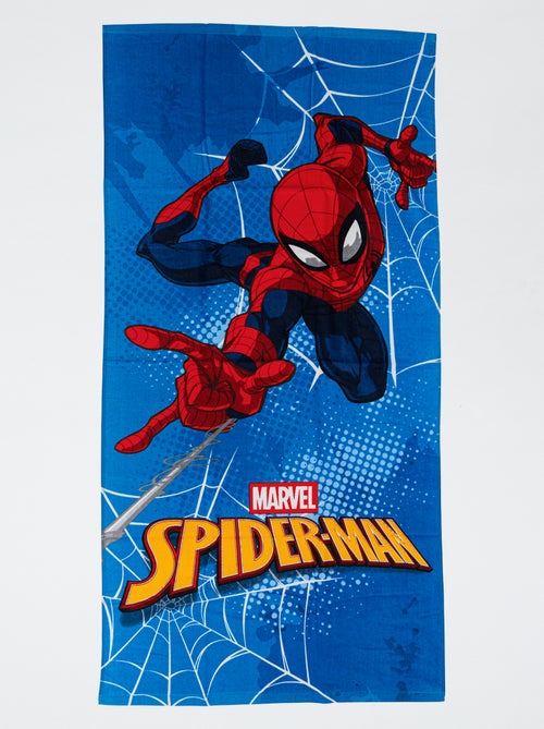 Telo mare 'Marvel' 'Spiderman' in cotone 70x140 cm - Kiabi