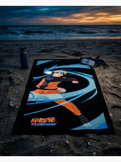 Telo Mare Naruto Shippuden 70x140 cm 100% Cotone - Kiabi