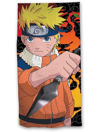Telo Mare Naruto Shippuden 70x140 cm 100% Cotone