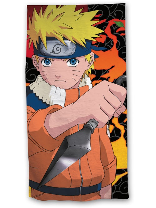 Telo Mare Naruto Shippuden 70x140 cm 100% Cotone - Kiabi