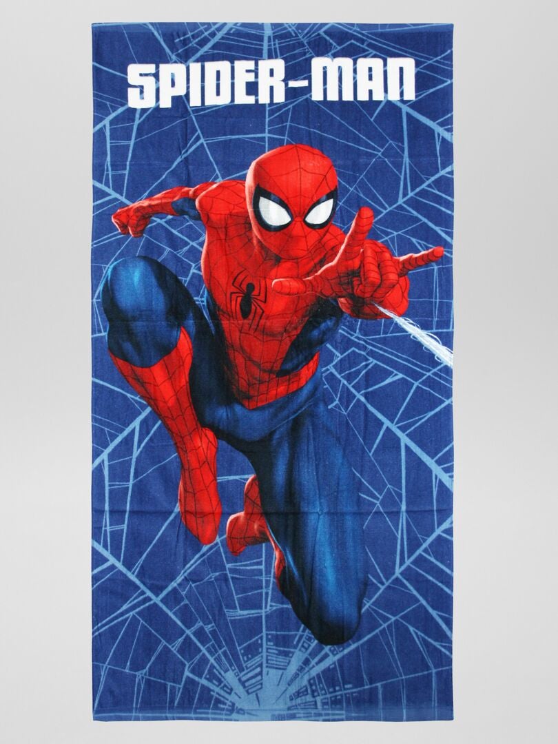 Telo mare 'Spiderman' - blu/rosso - Kiabi - 8.00€