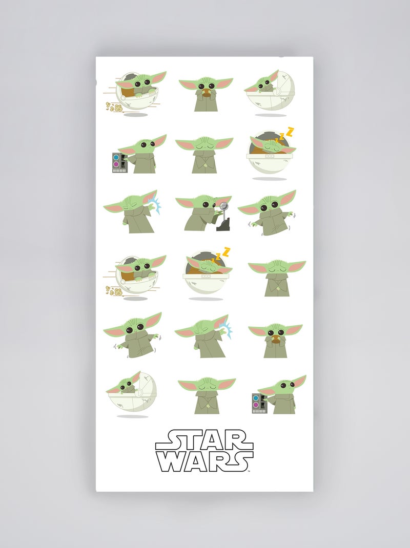 Telo mare 'Star Wars' verde/bianco - Kiabi