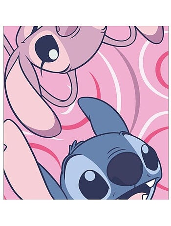 Telo Mare Stitch & Angel Disney 70x140 cm 100% Poliestere