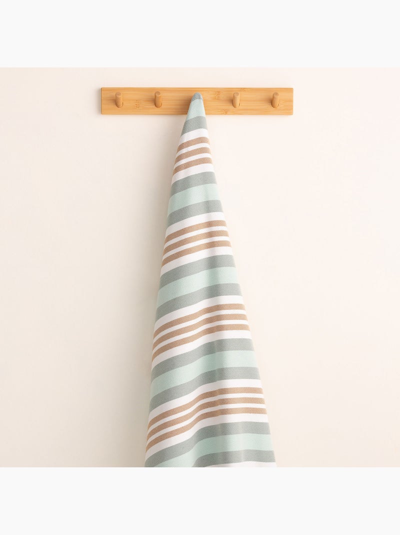 Telo pareo da spiaggia, tessuto in rilievo, fouta - Gamusi. Cammello - Kiabi