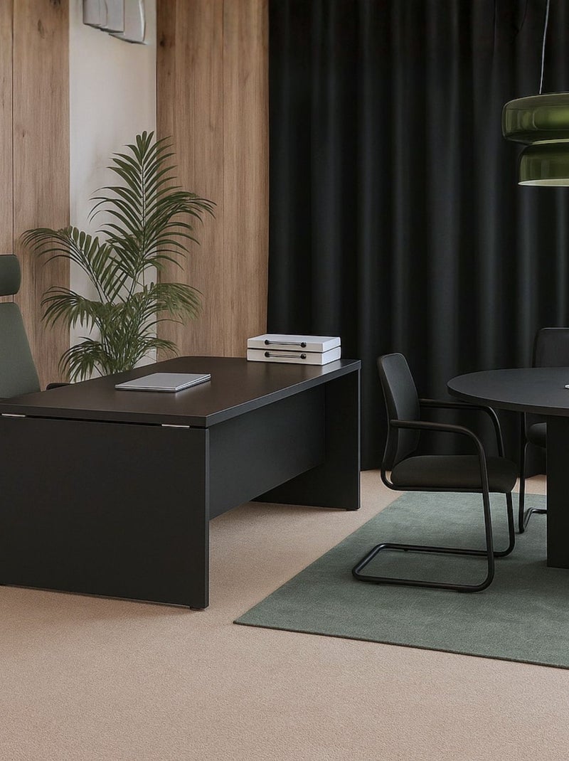 Tenda 100% oscurante M1 ignifuga Nero Nero - Kiabi